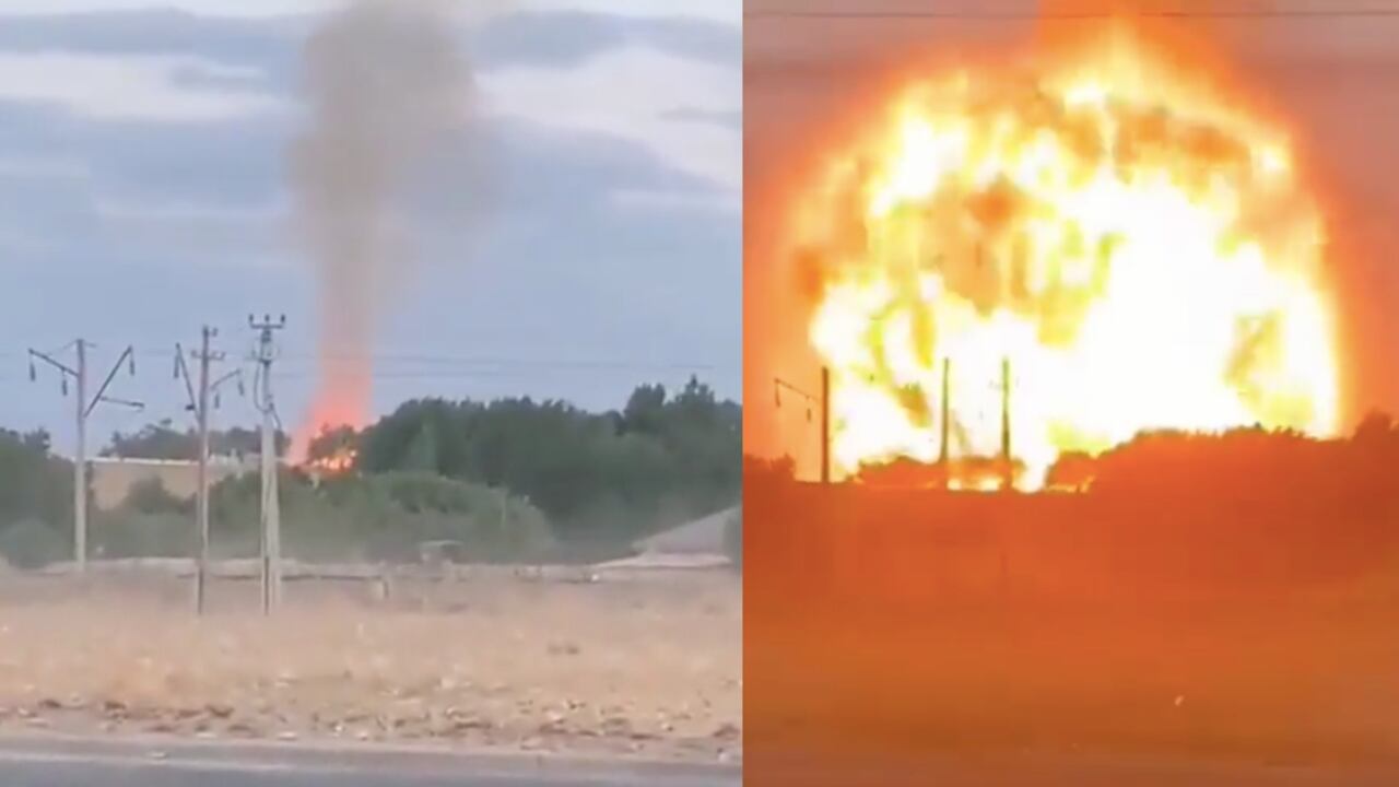 Explosión en Kazajistán