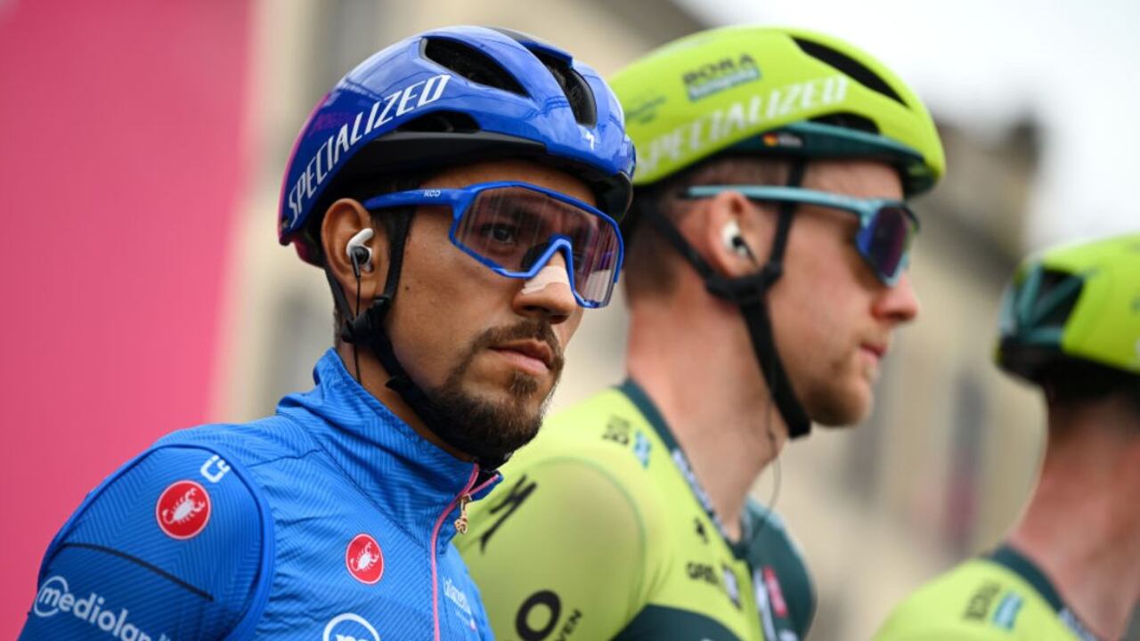 Daniel Martínez en el Giro de Italia.