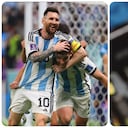 La cábala que hizo Lionel Messi.