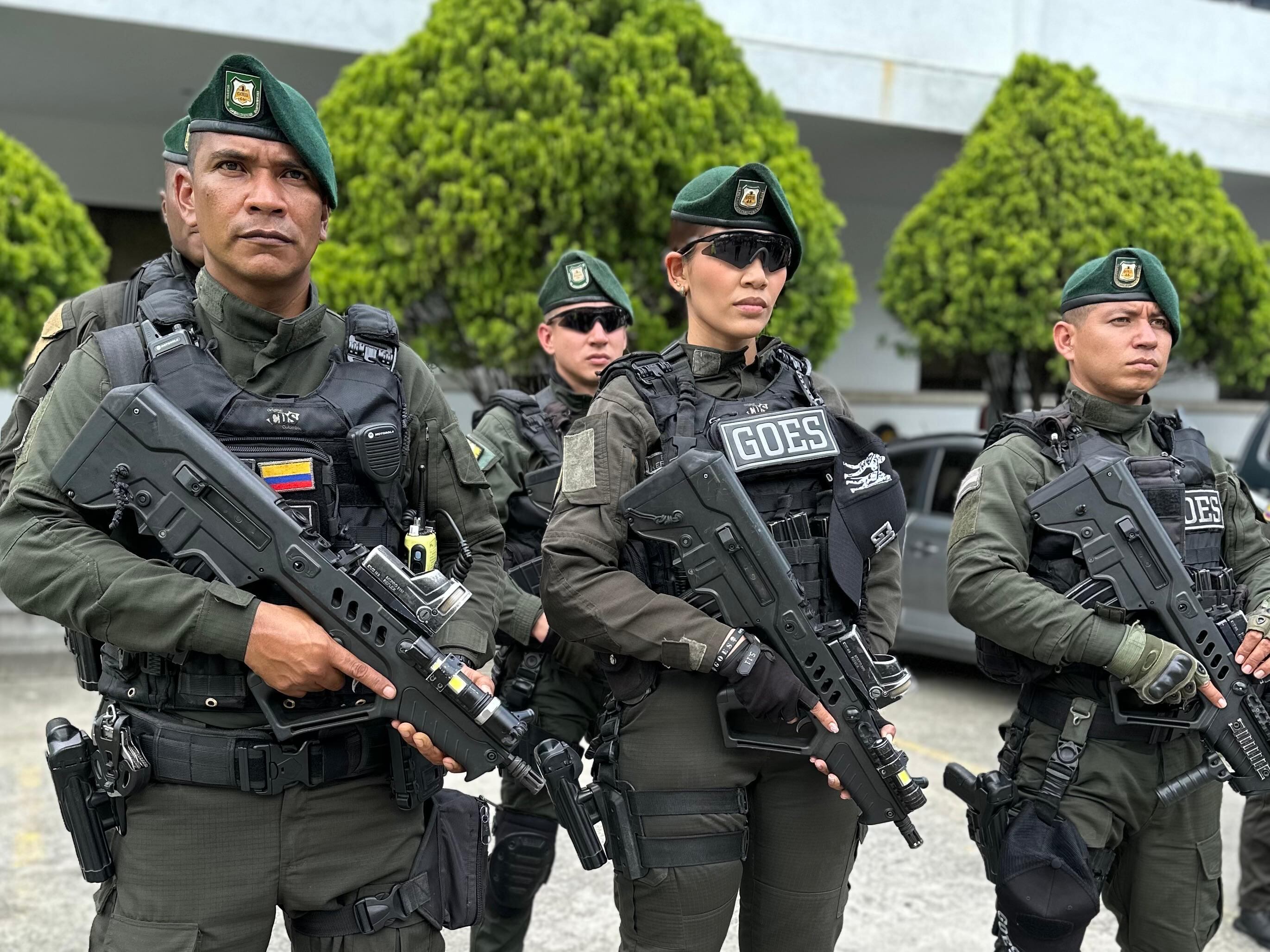 Operación de seguridad en la Comuna 3 de Palmira