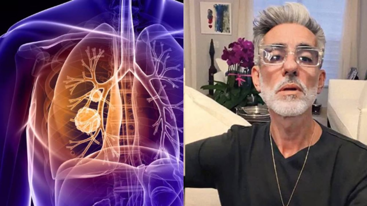 El actor habló de su salud y envió mensaje relacionado con el cáncer de pulmón.