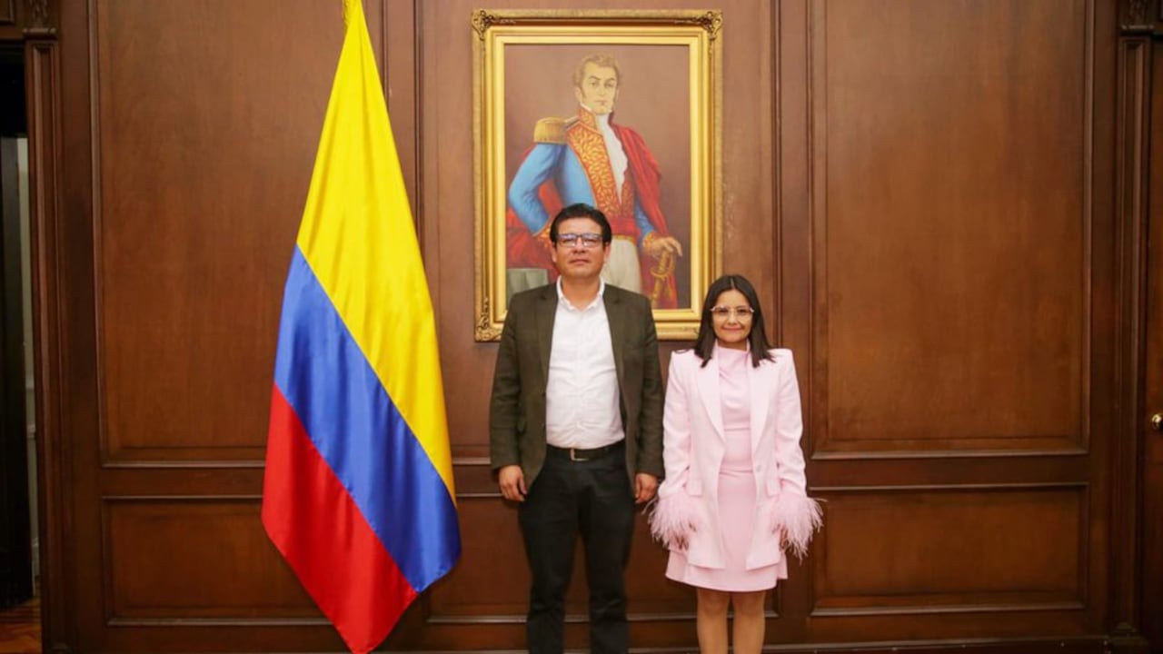 Raúl Moreno y Angie Rodríguez