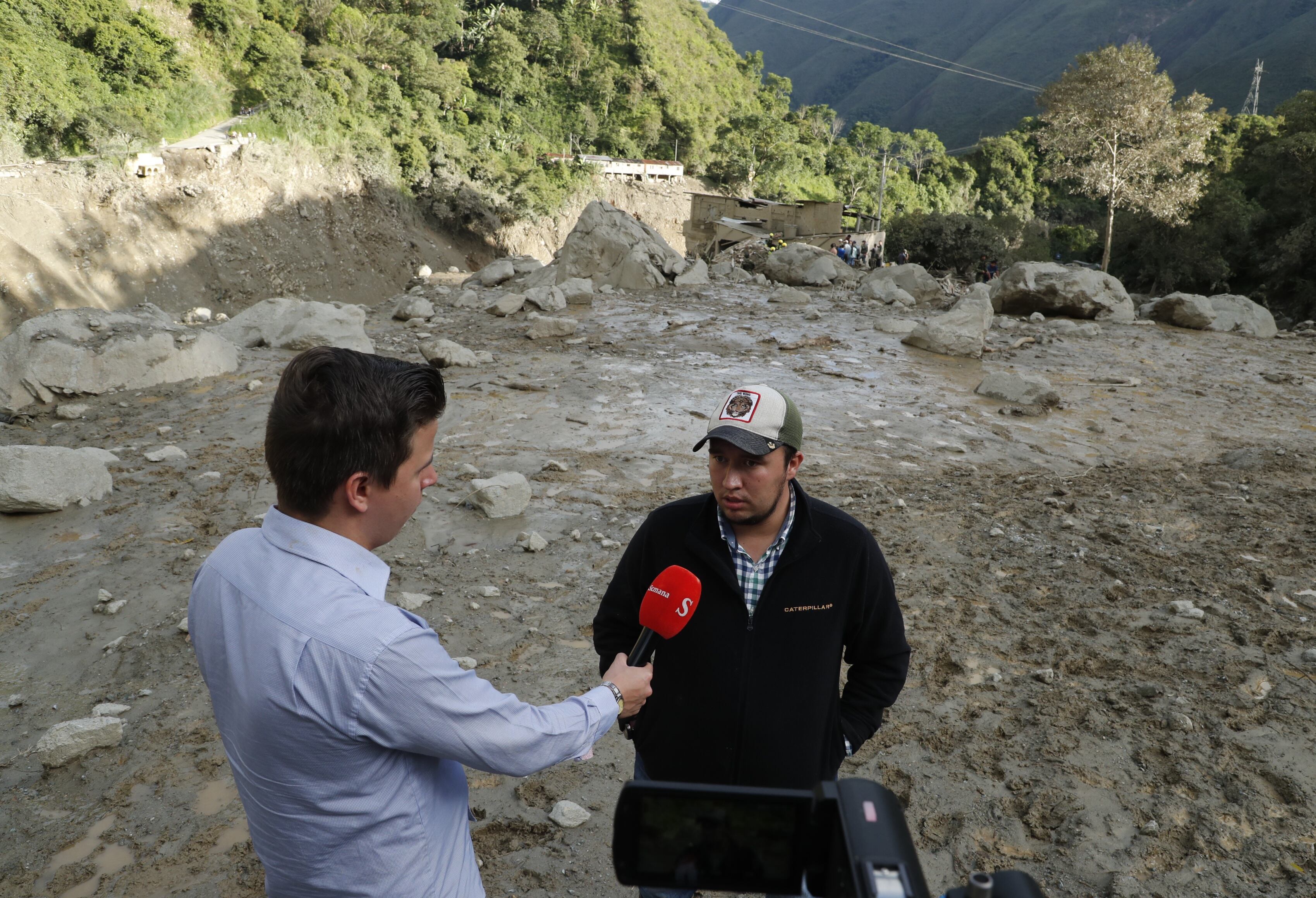 Avalancha en Quetame, Cundinamarca