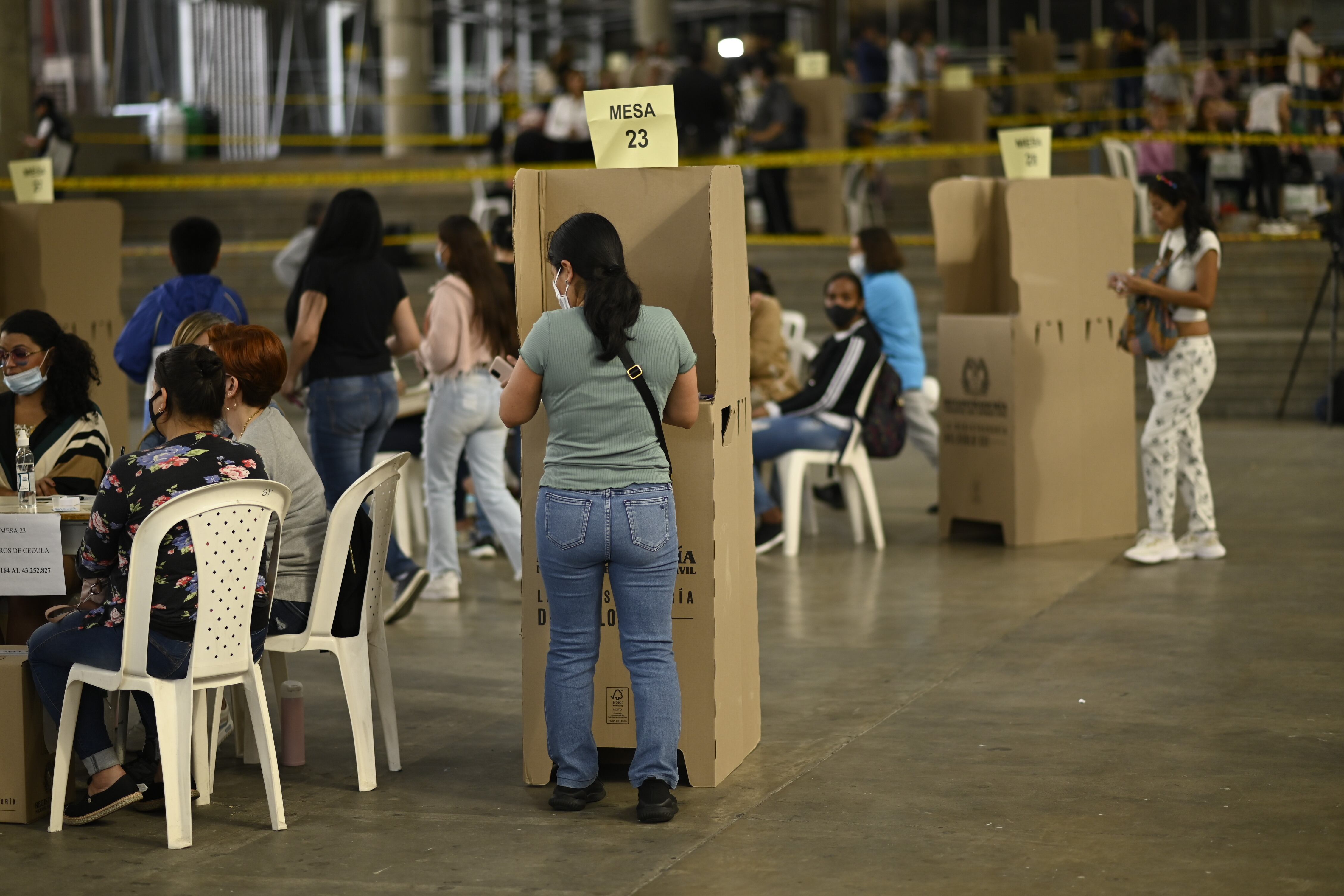 Cierre de votaciones, conteo de votos