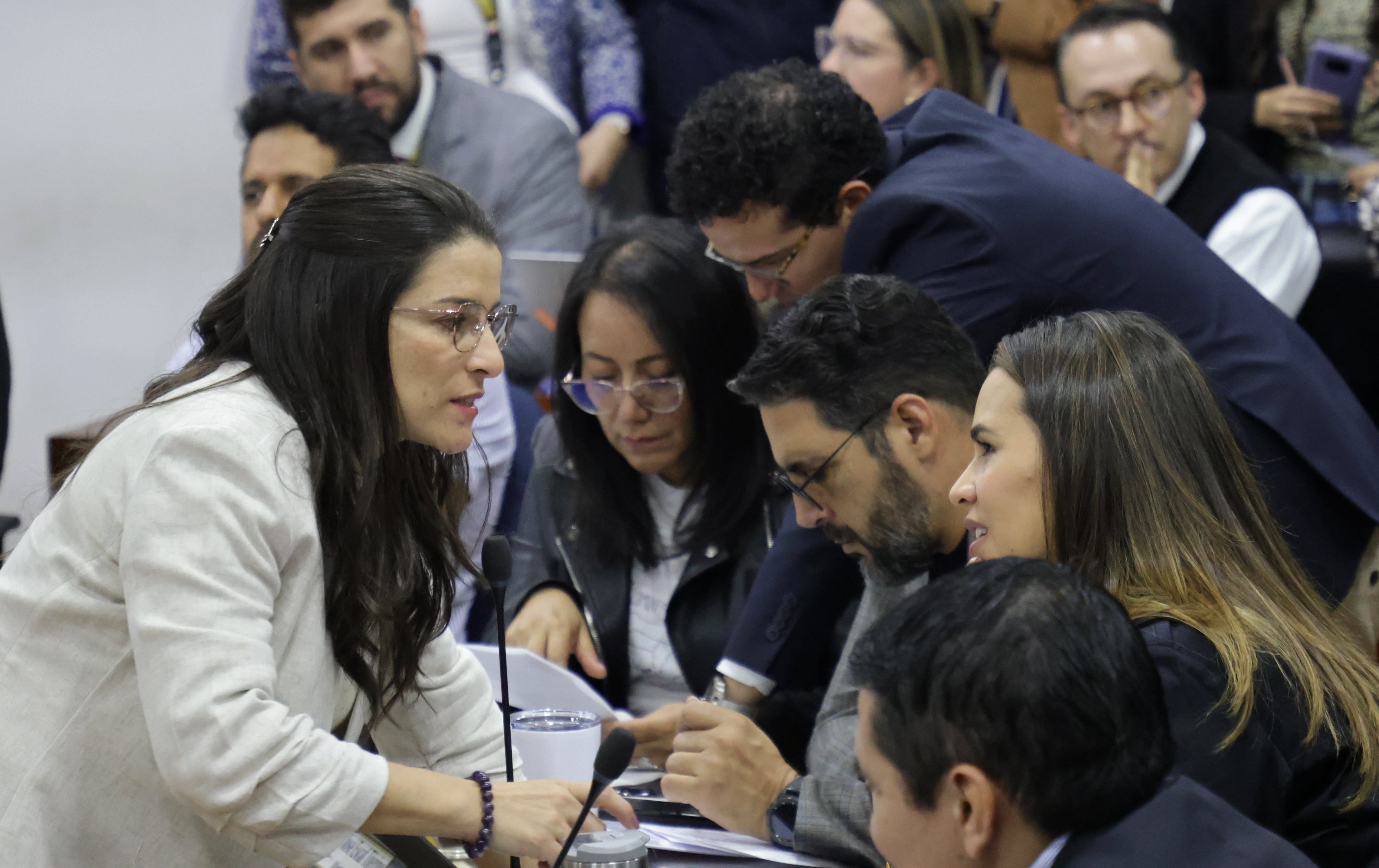 Comisión Séptima de la Cámara de Representantes inició el trámite en tercer debate del proyecto de reforma pensional del Gobierno de Gustavo Petro
Bogota mayo 23 del 2024
Foto Guillermo Torres Reina / Semana