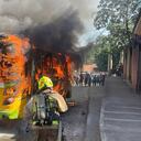 Por fortuna no se presentaron heridos ni víctimas mortales.