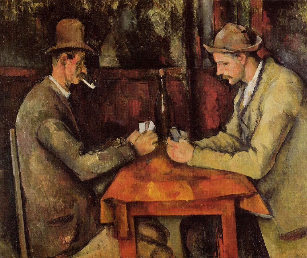 Paul Cézanne, The Card Players, 1894-1895