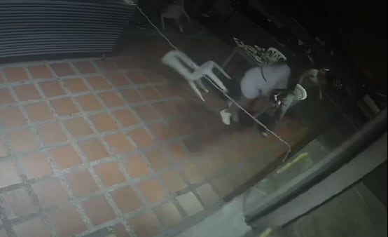 Ocurrió en el barrio Cabañas.