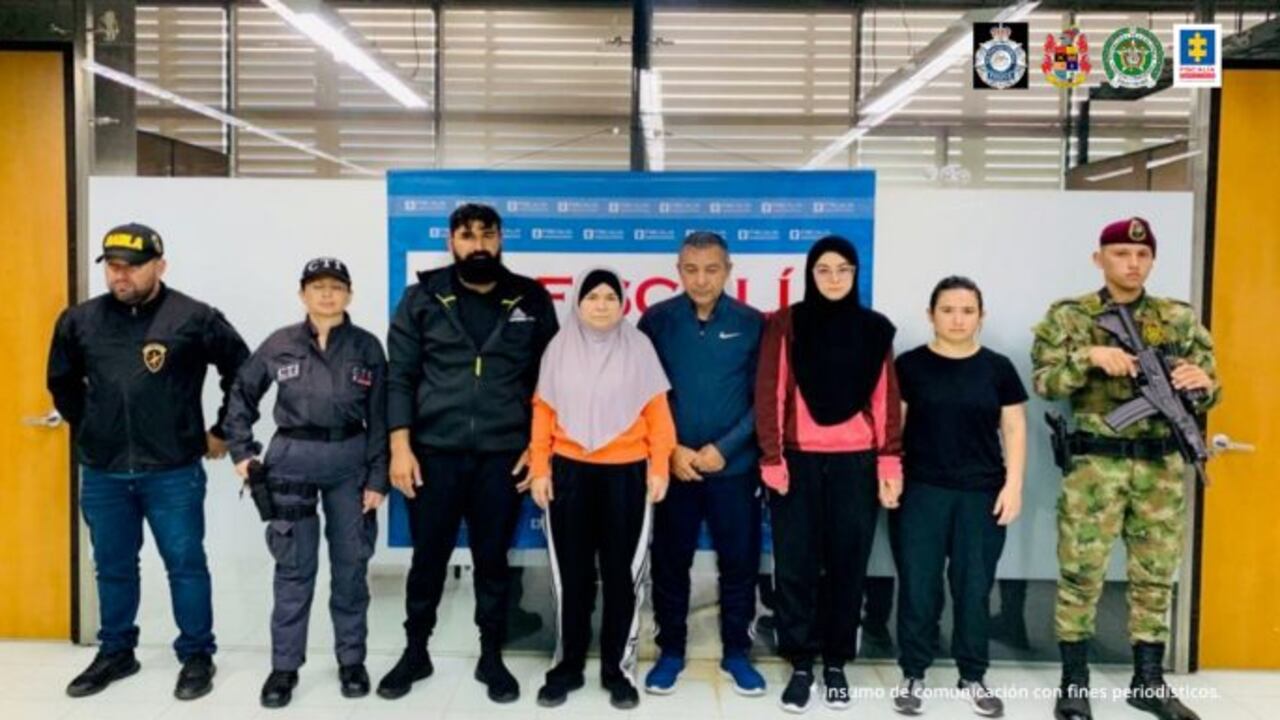 Detenidos en la capital de Antioquia por lavado de activos. Foto: Fiscalía General de la Nación