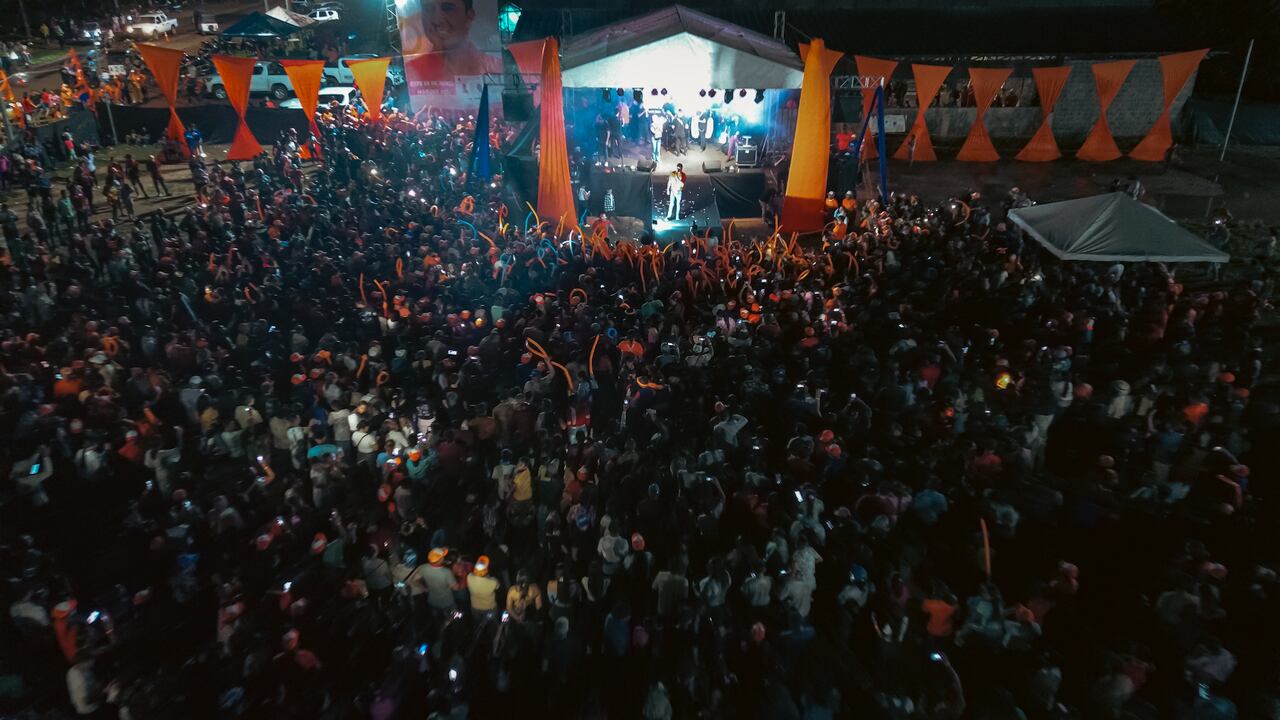 Cierre de campaña de Juan Carlos Cordero.