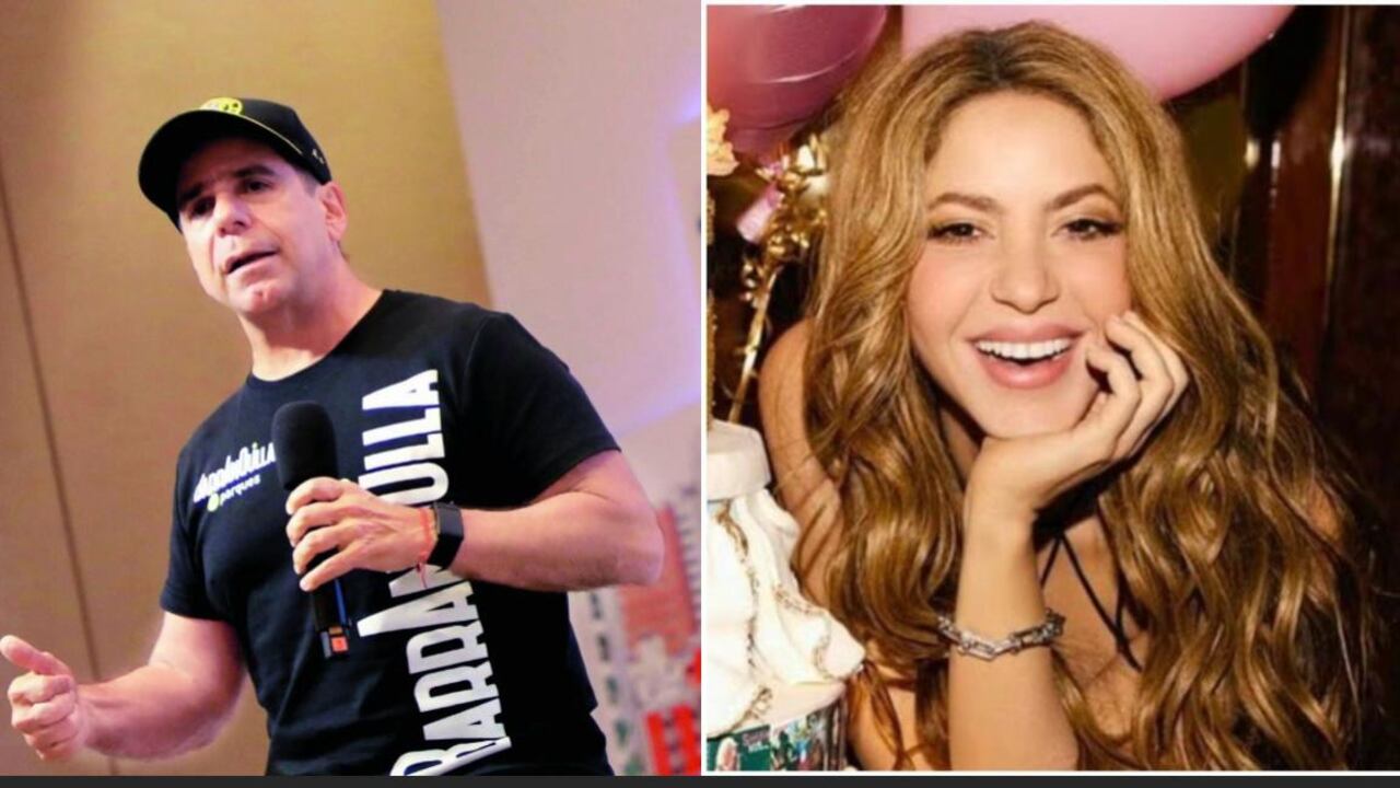 Alcalde Char y Shakira.