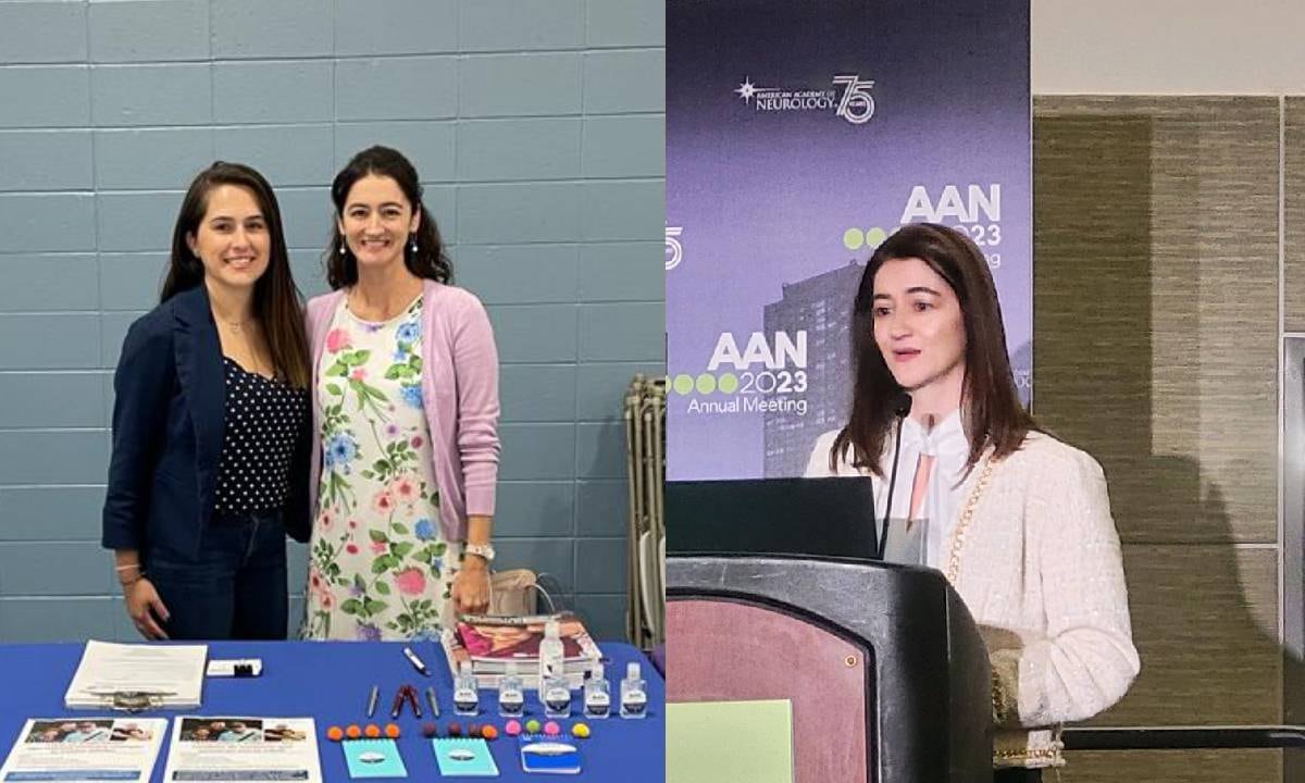 La doctora recibió el premio Norman Geschwind que otorga la Academia Estadounidense de Neurología