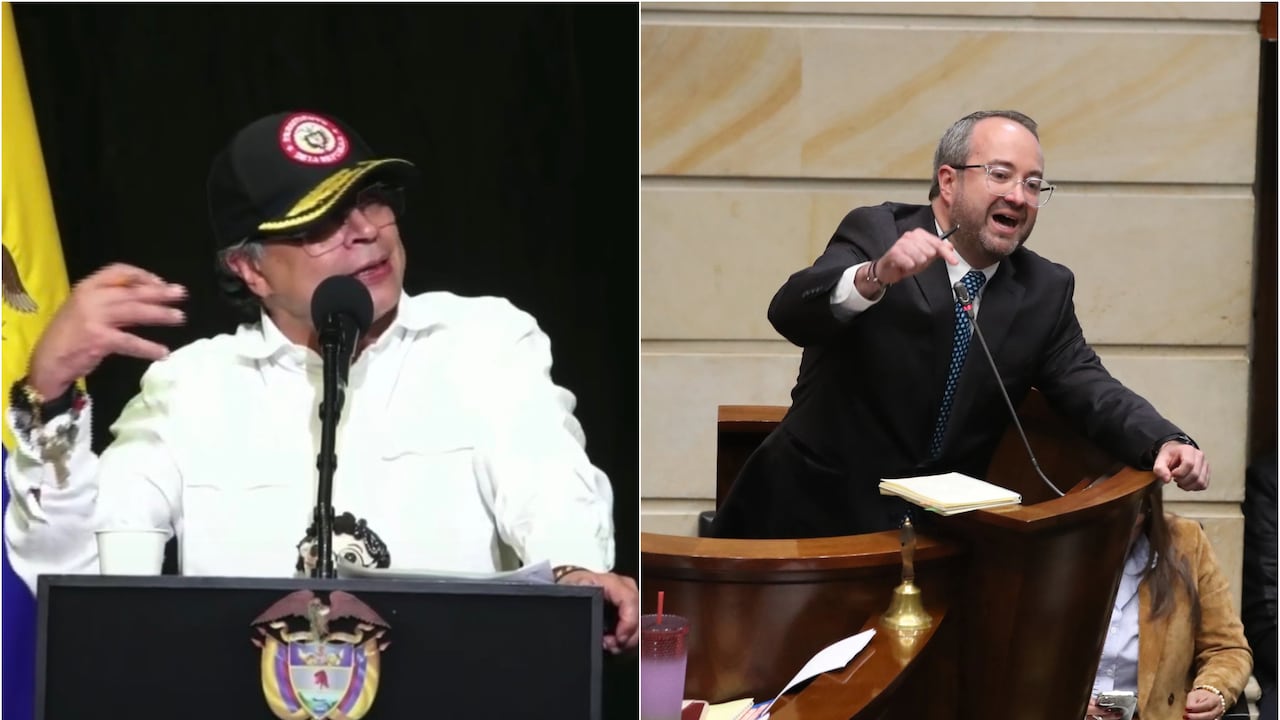 El presidente Gustavo Petro envió dardo al senador Ciro Ramírez.