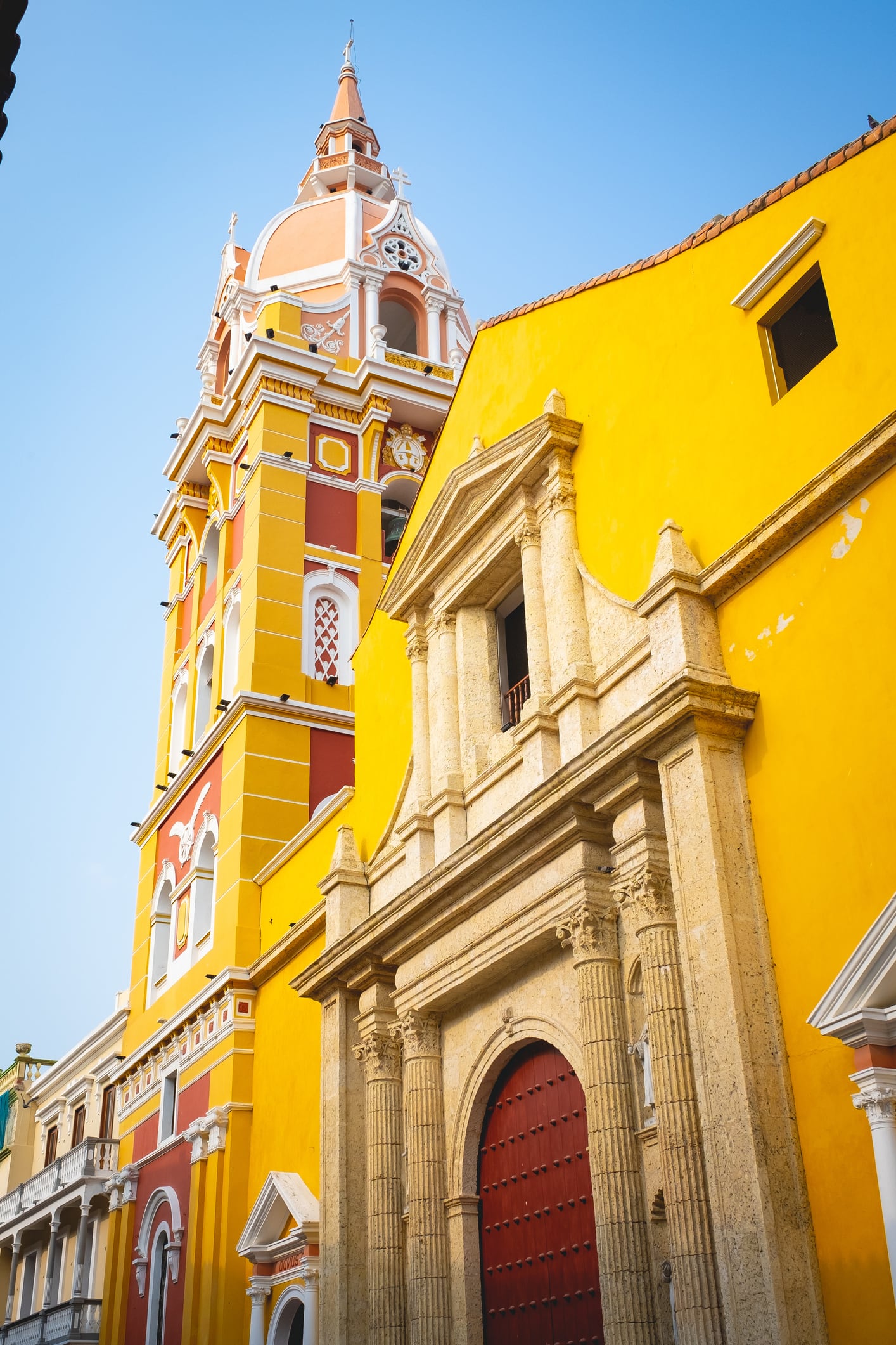 Catedral Santa Catalina de Alejandría, en Cartagena.