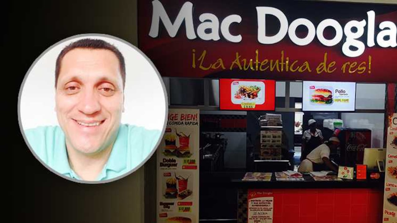 Dooglas Salazar protagoniza la batalla legal entre Mac Dooglas y McDonald's.