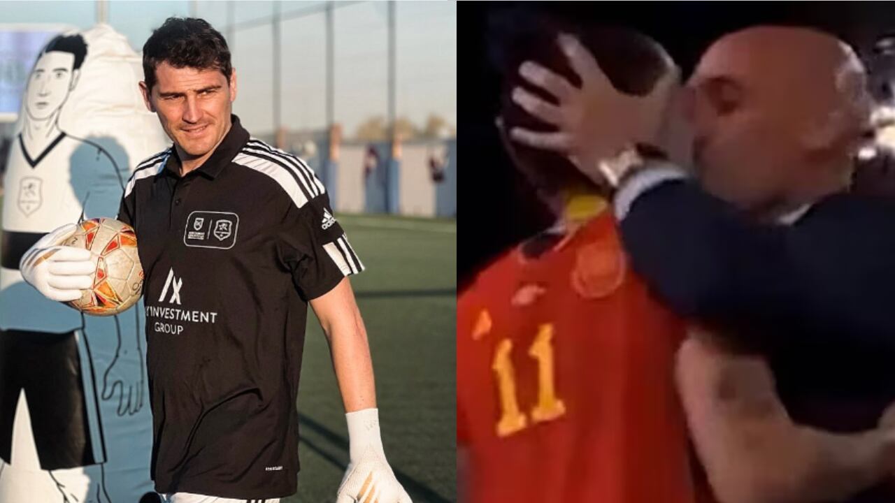 Iker Casillas se pronunció ante el gesto de Luis Rubiales y Jenni Hermoso