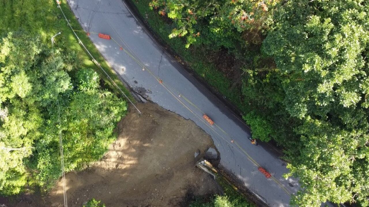 Debido a pérdida de banca en el sector Pipiral (km 82), habrá cierre total en la vía antigua Bogotá-Villavicencio.