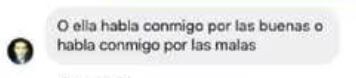 César ha creado más de 70 perfiles falsos en Instagram para enviar mensajes amenazantes a Lina.