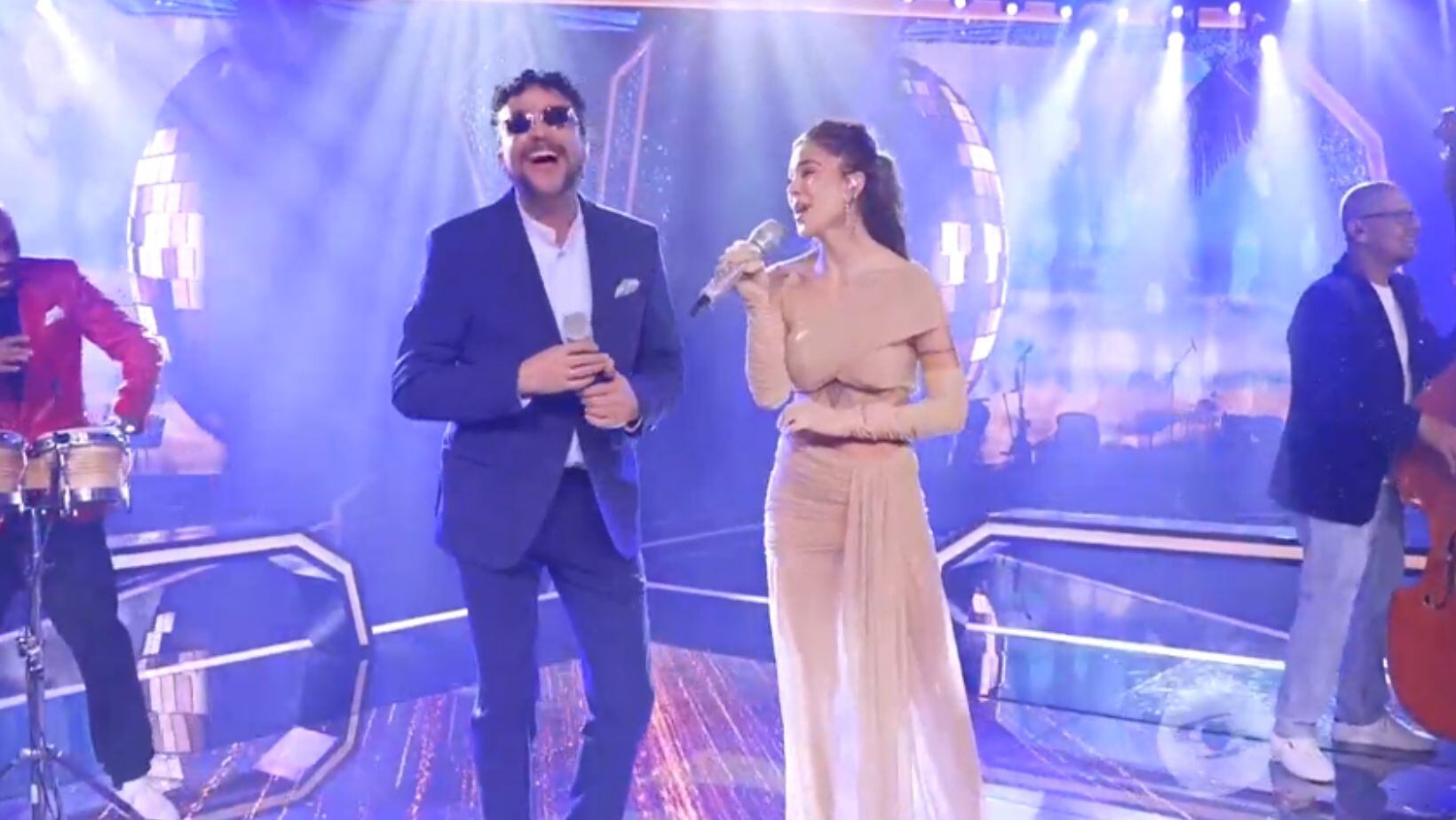 Greeicy cumplió uno de sus más grandes sueños en ‘La Voz Kids’ junto a Andrés Cepeda: ambos se llenaron de elogios