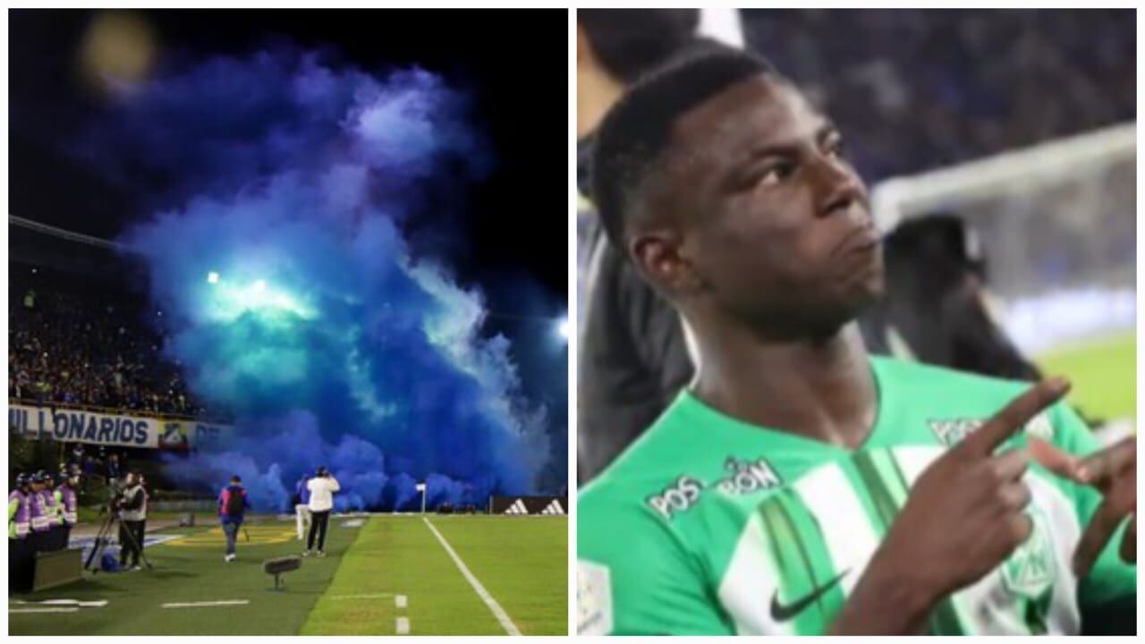 Cámara sacó a la luz ‘picante’ advertencia de jugadores de Nacional a hinchas de Millonarios en El Campín