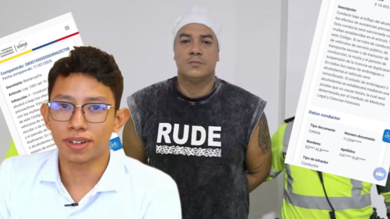 SEMANA conoció la infracción de tránsito que le fue cargada por la Policía al SIMIT.