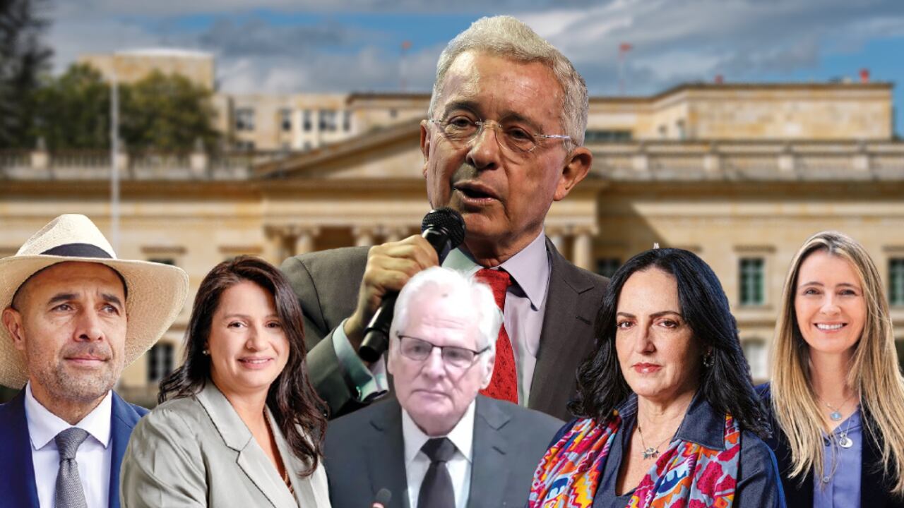 Los actuales precandidatos  del Centro Democrático