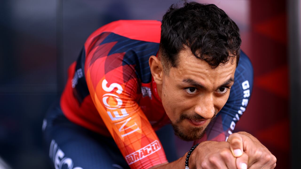 Daniel Martínez disputó este año el Tour de Francia.