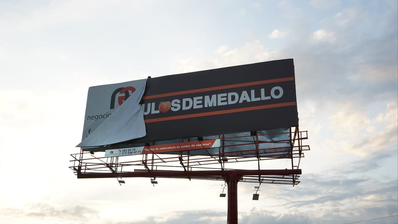 El procedimiento fue ejecutado en el kilómetro 5 de la avenida Las Palmas de la capital antioqueña