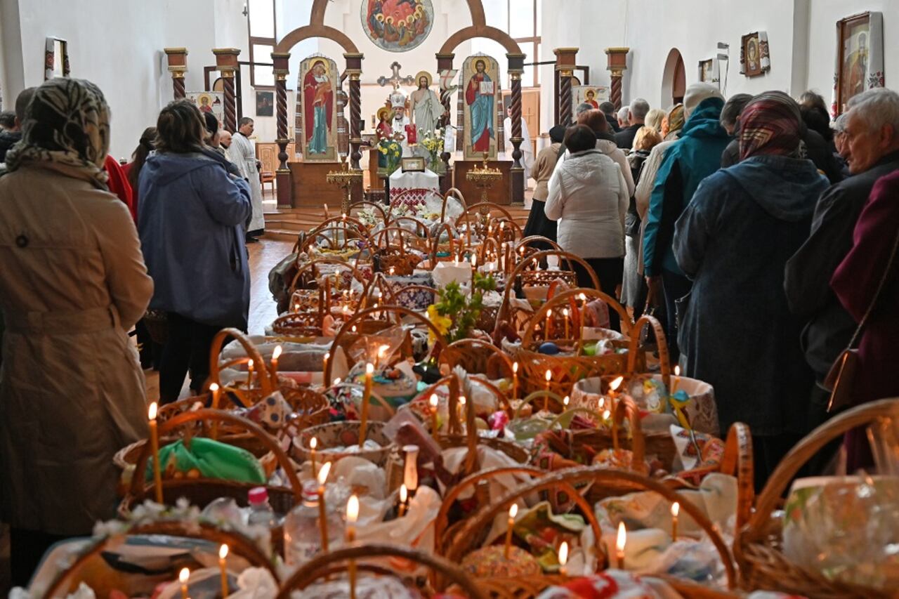 Celebración de la Pascua en Ucrania.