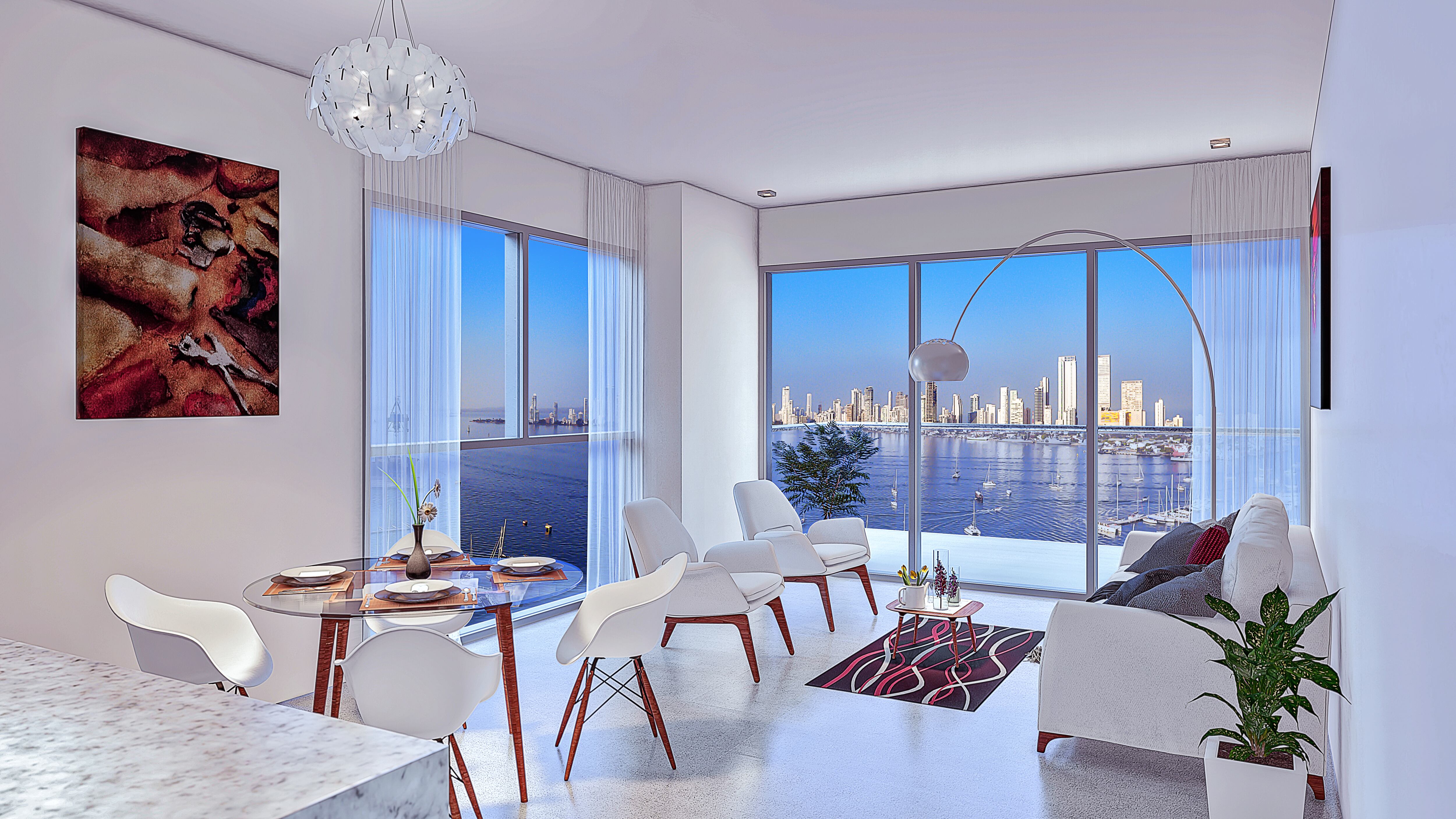 Crystal Bay Tower, una vida de lujo frente a la Bahía de Cartagena