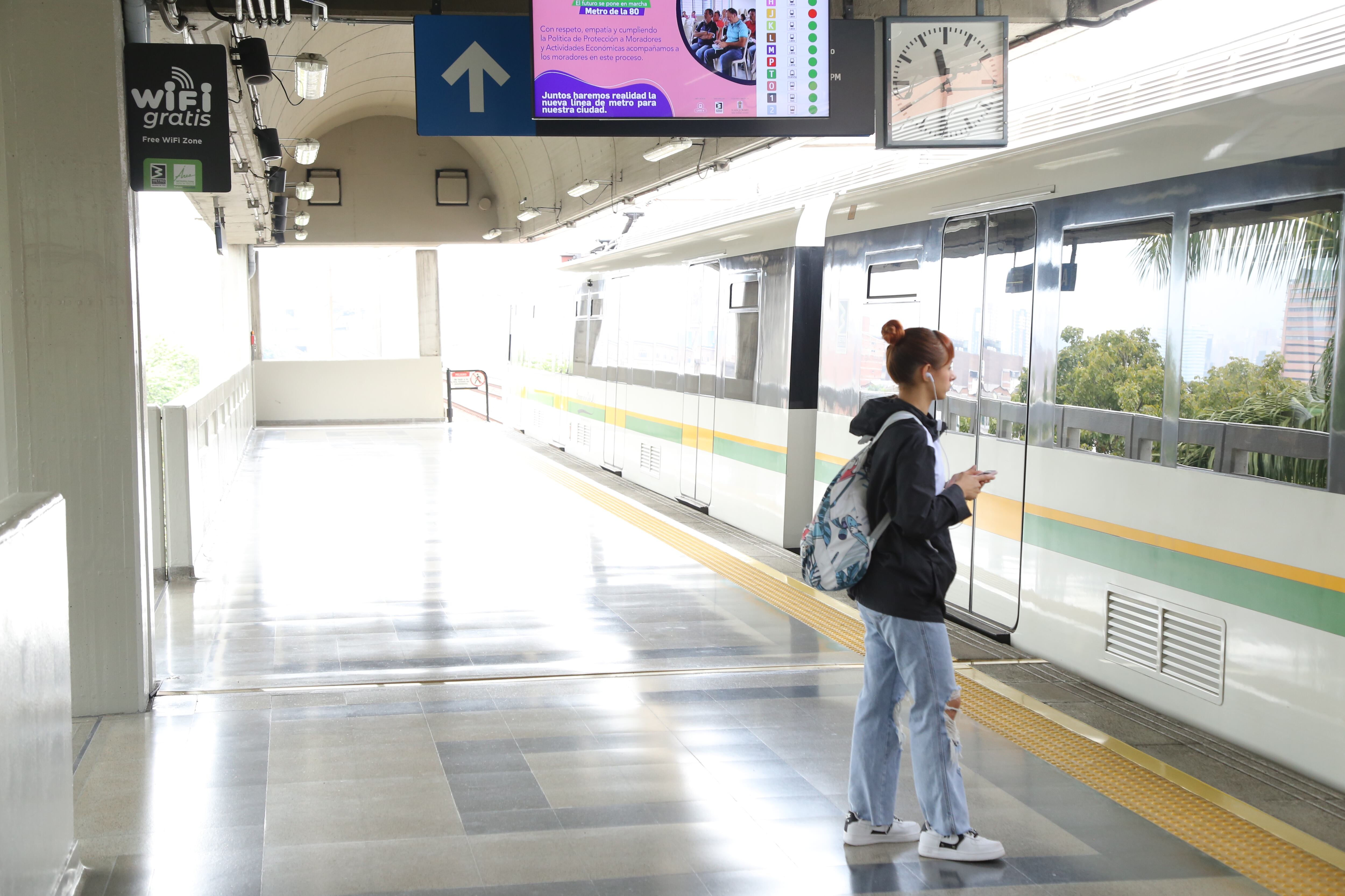 Metro de Medellín. Imagen de referencia.
