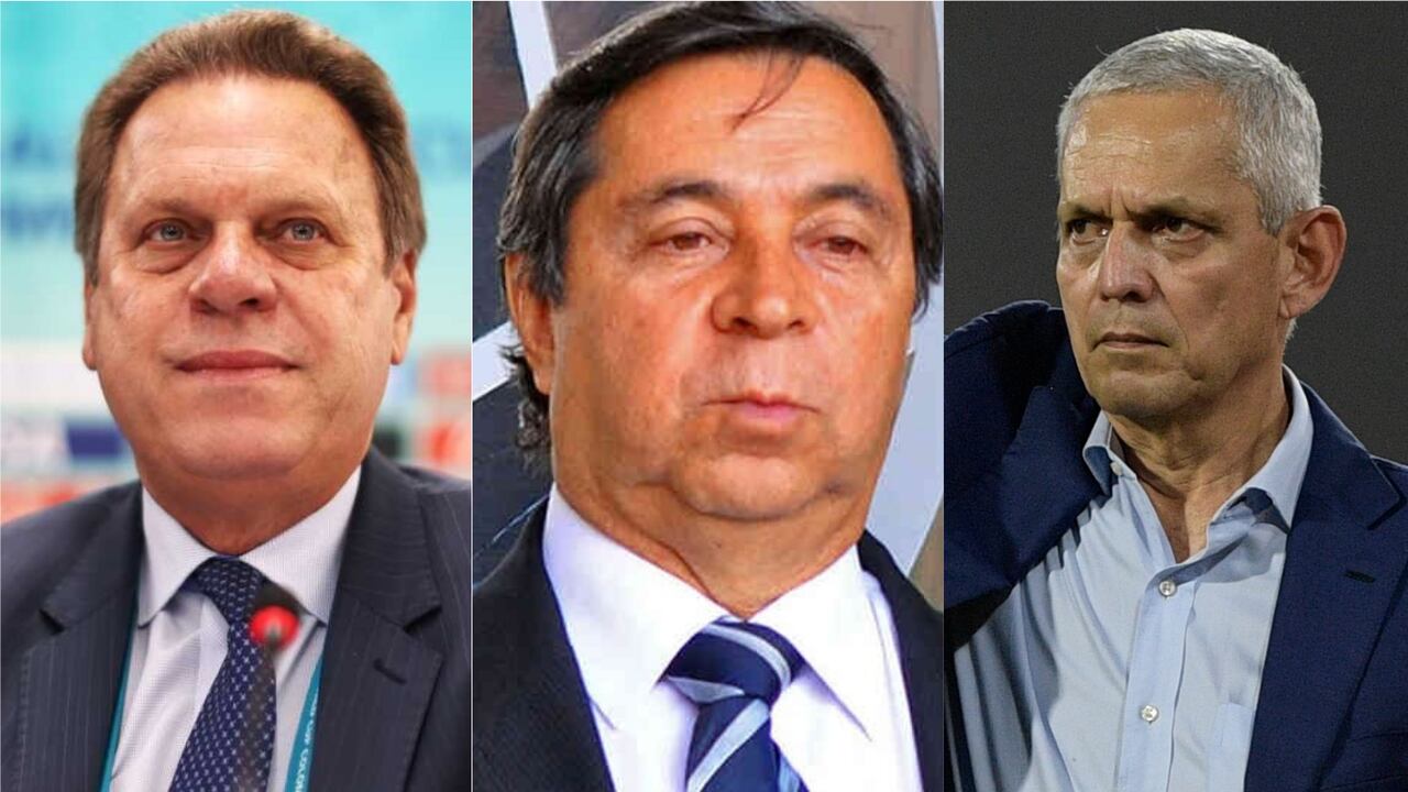 Ramón Jesurún, Álvaro González y Reinaldo Rueda