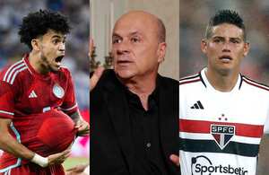 Carlos Antonio Vélez opinó sobre los roles de Luis Díaz y James Rodríguez.