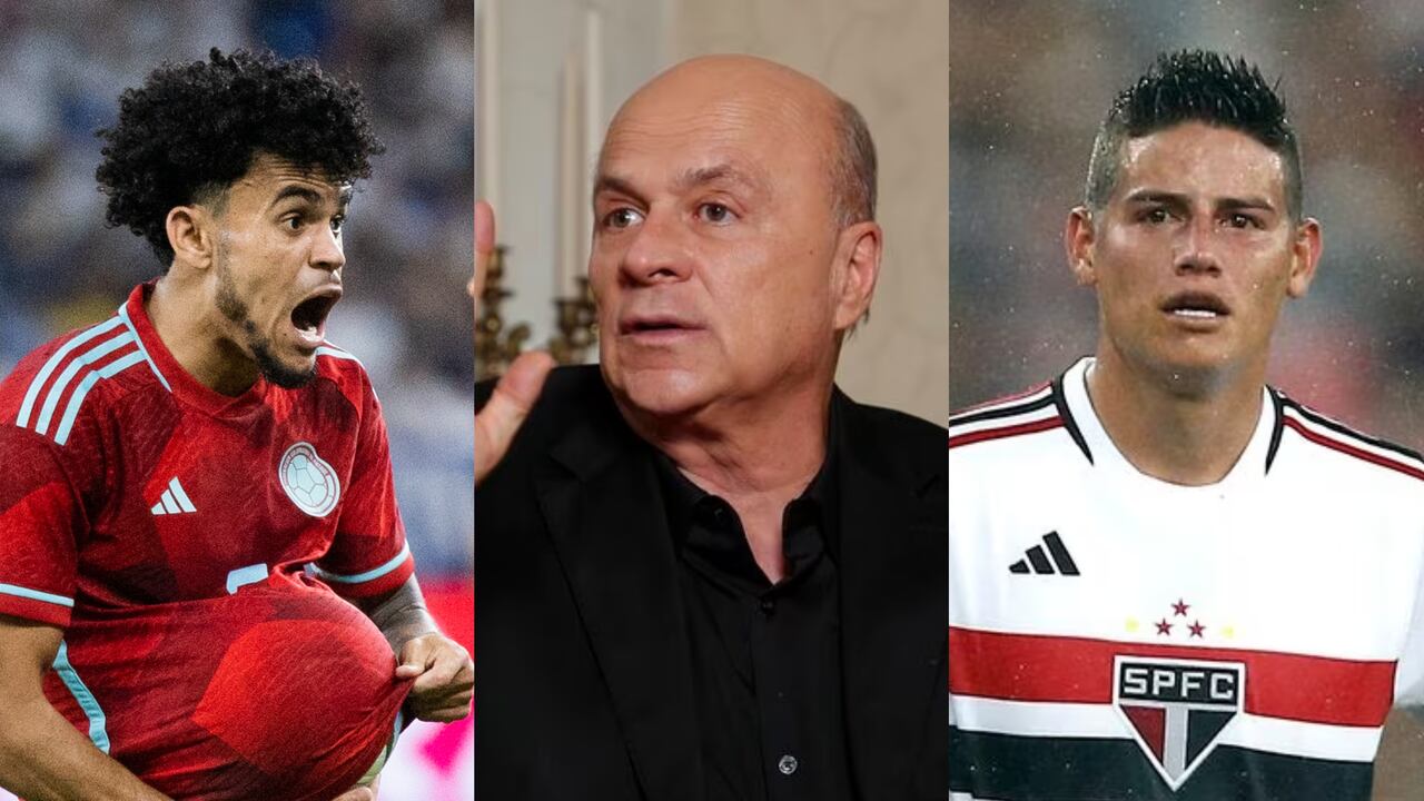 Carlos Antonio Vélez opinó sobre los roles de Luis Díaz y James Rodríguez.