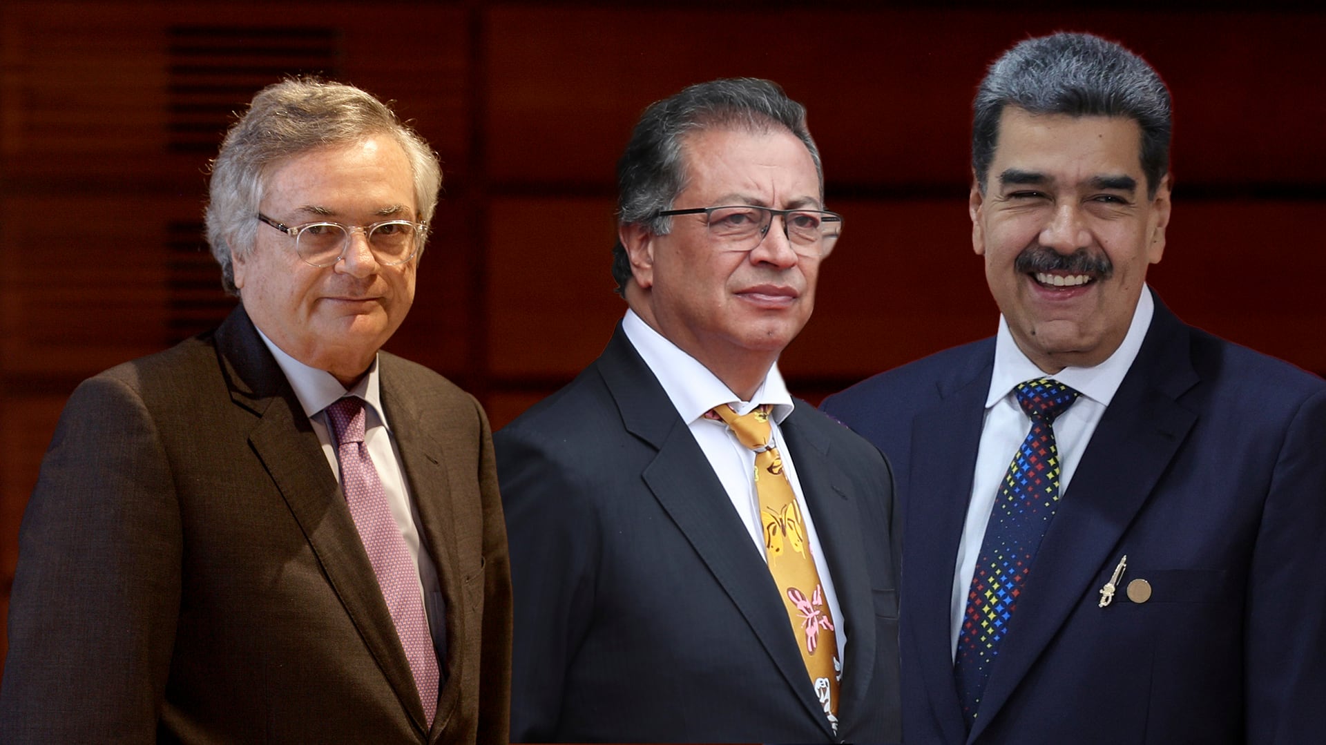 Moises Naim Gustavo Petro Petro y Nicolas Maduro