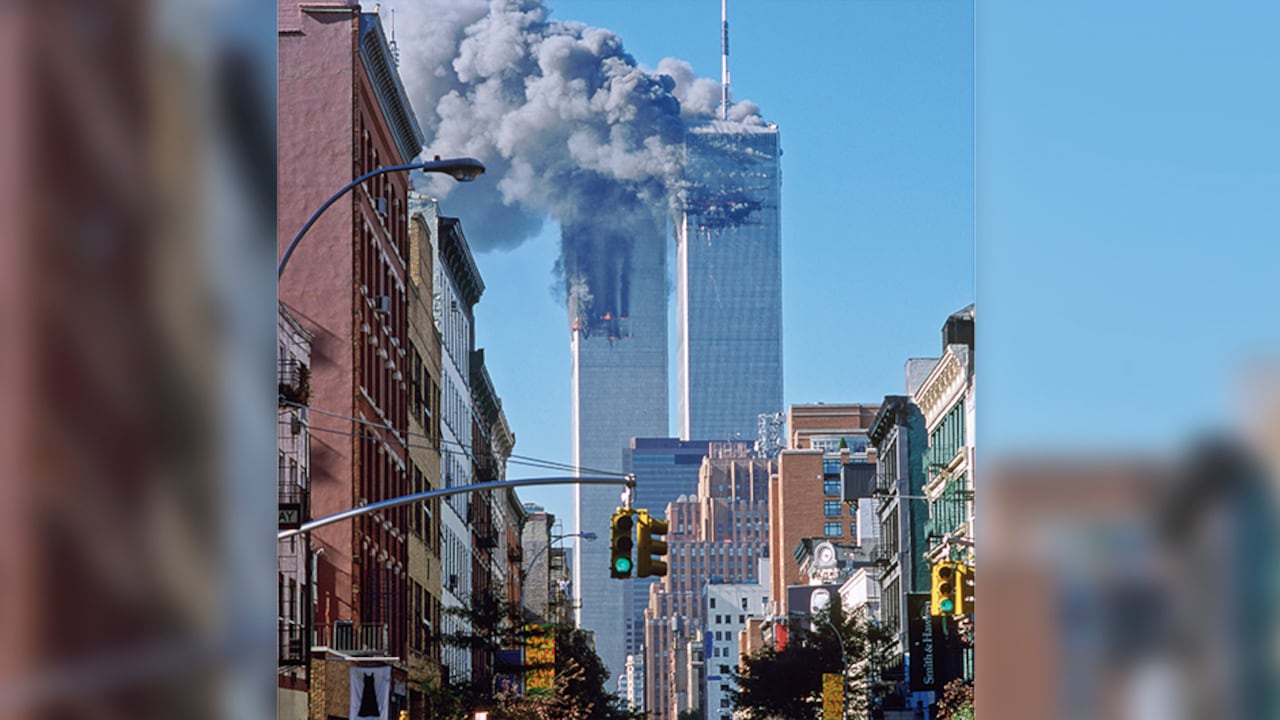 Atentado del 11 de septiembre a las Torres Gemelas.