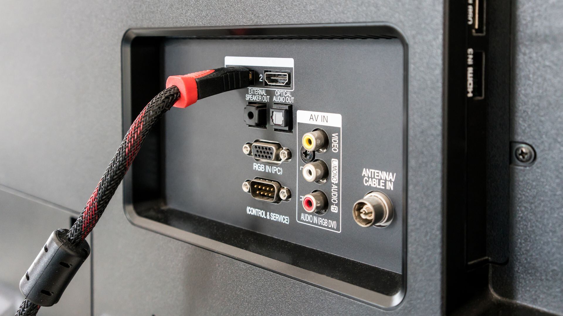 Con el tiempo, los puertos del televisor han evolucionado para mejorar la experiencia.