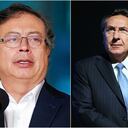 Presidente Gustavo Petro y Néstor Humberto Martínez