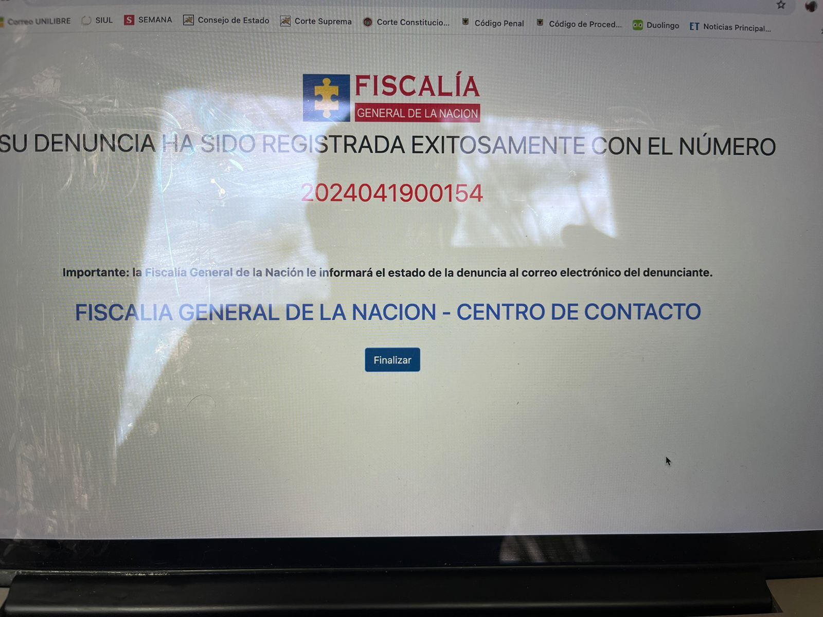 Denuncia amenazas contra el exministro Wilson Ruiz