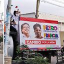 Con camisetas, gorras y multitudinarias caravanas en la ciudad de Maicao, Santander Lopesierra habría dado todo su apoyo a la elección del presidente Gustavo Petro.