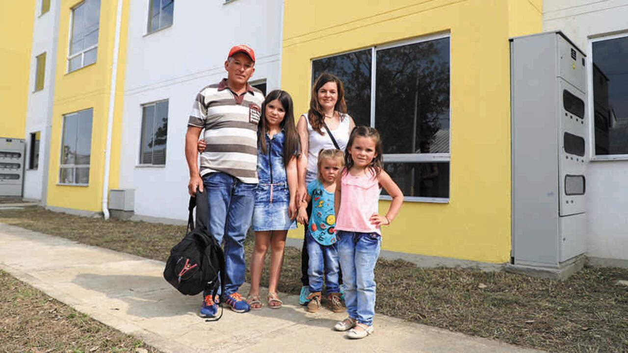 34.000 colombianos disfrutan con tranquilidad de su casa propia.
