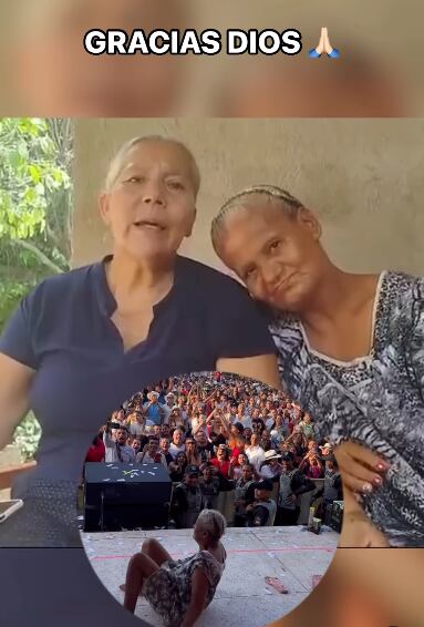 La abuela que estaba desaparecida.
