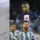 El pequeño nació en junio y fue nombrado Messi Mbappé.