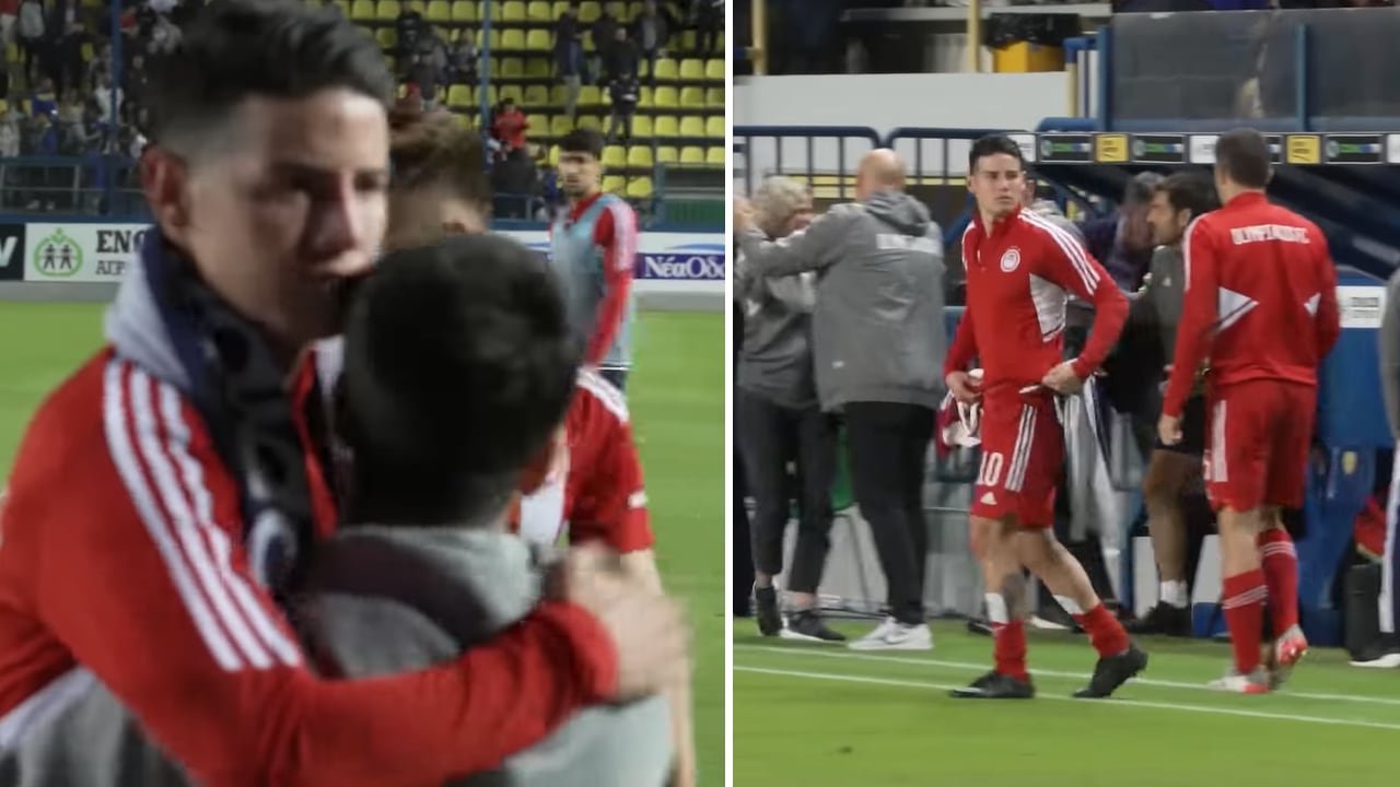 James fue titular y actuó 88 minutos