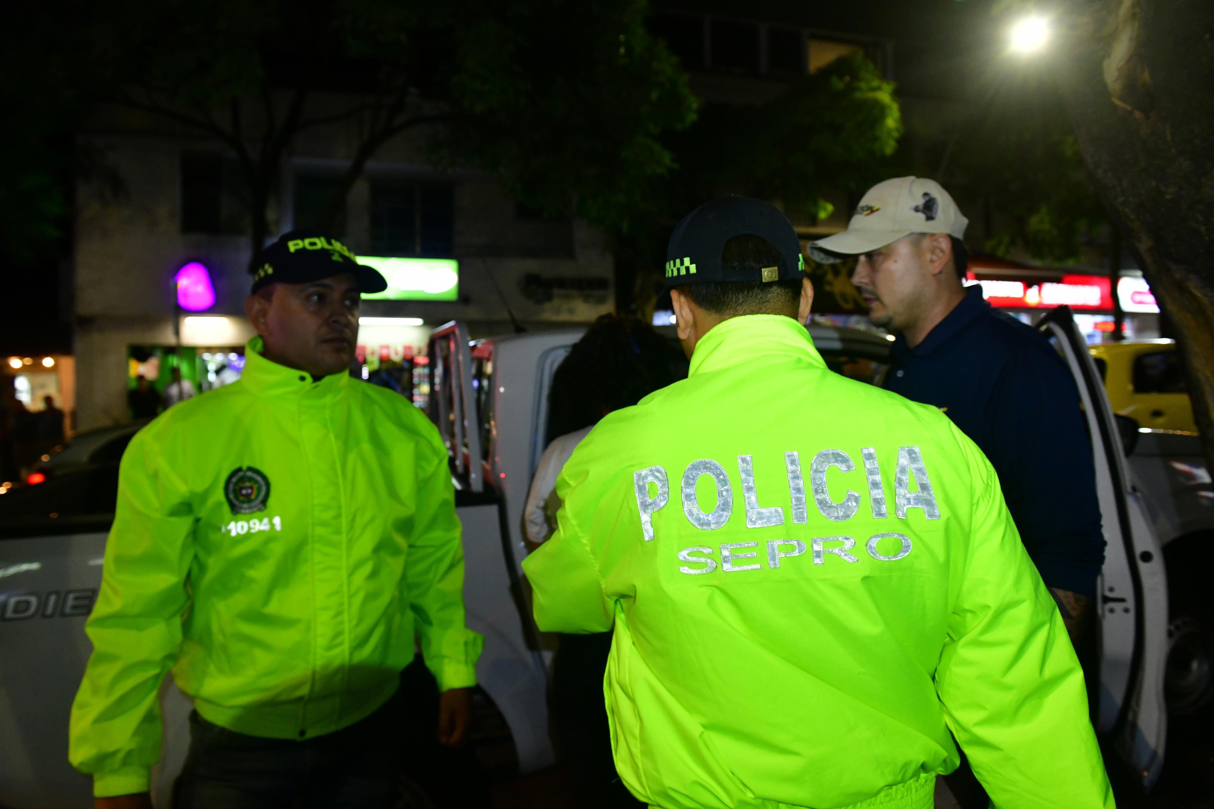 El operativo fue realizado en Medellín, Antioquia.