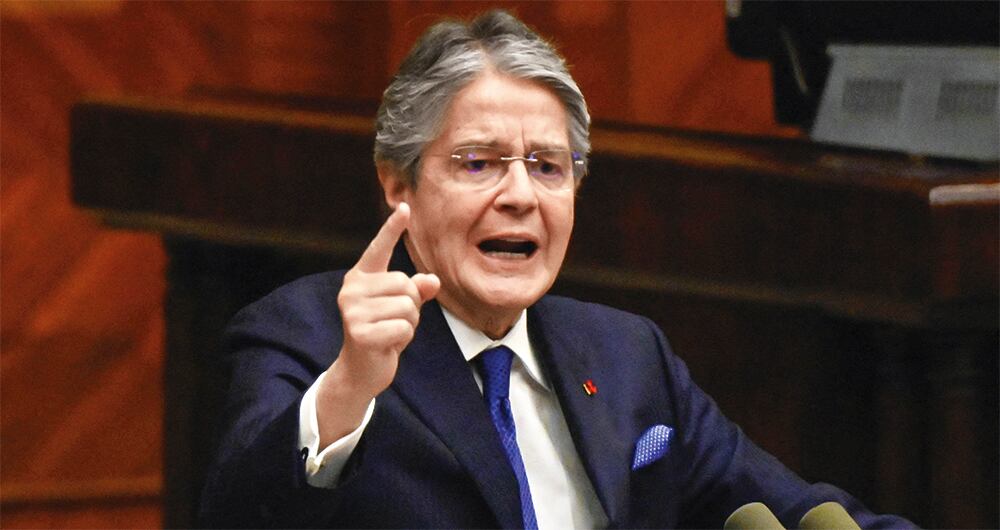 Guillermo Lasso fue elegido como presidente de Ecuador en 2021.