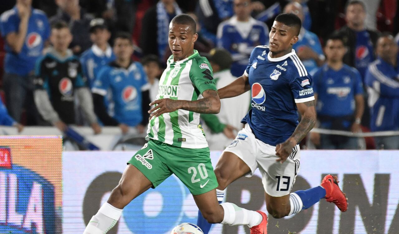 Millonarios y Nacional han tenido tres enfrentamientos en la definición por títulos.