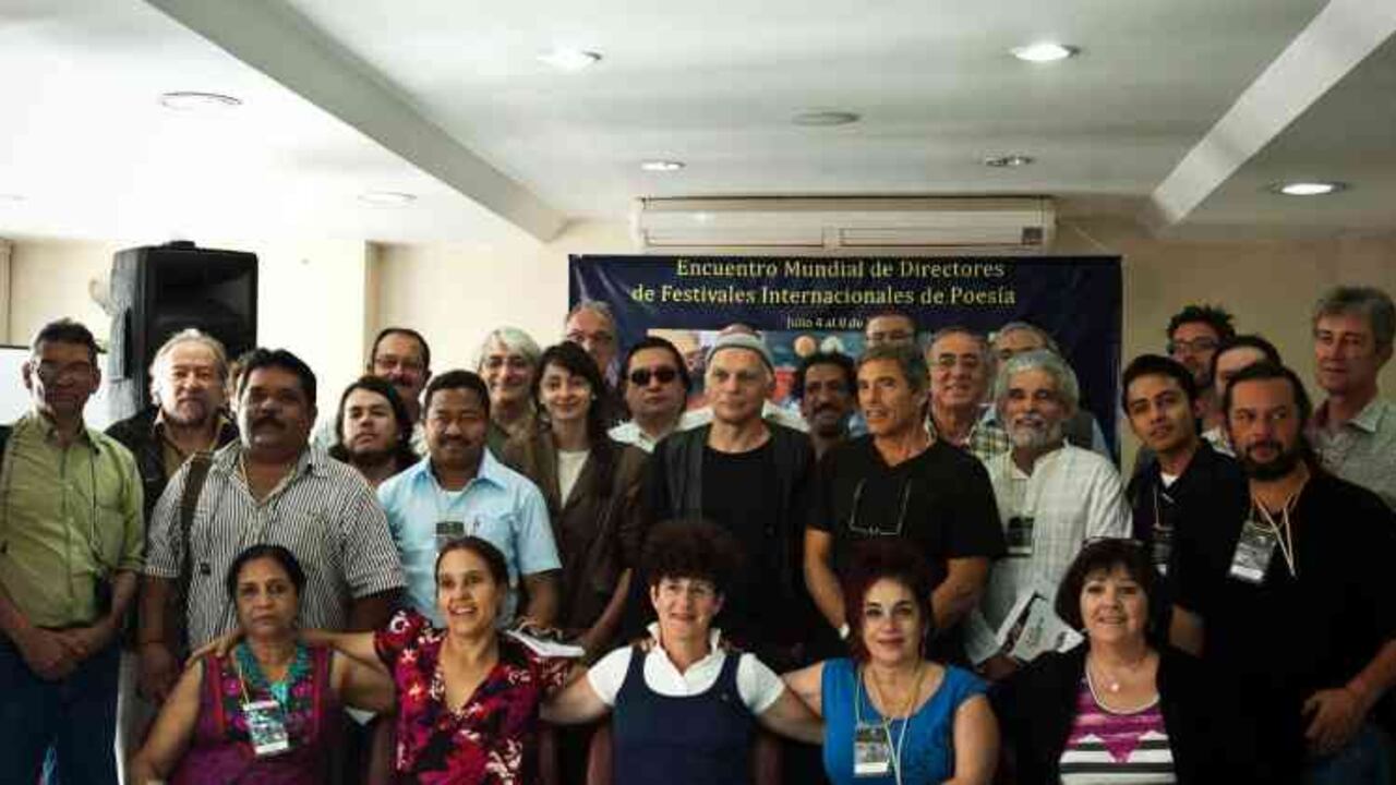 Foto cortesía del World Poetry Movement