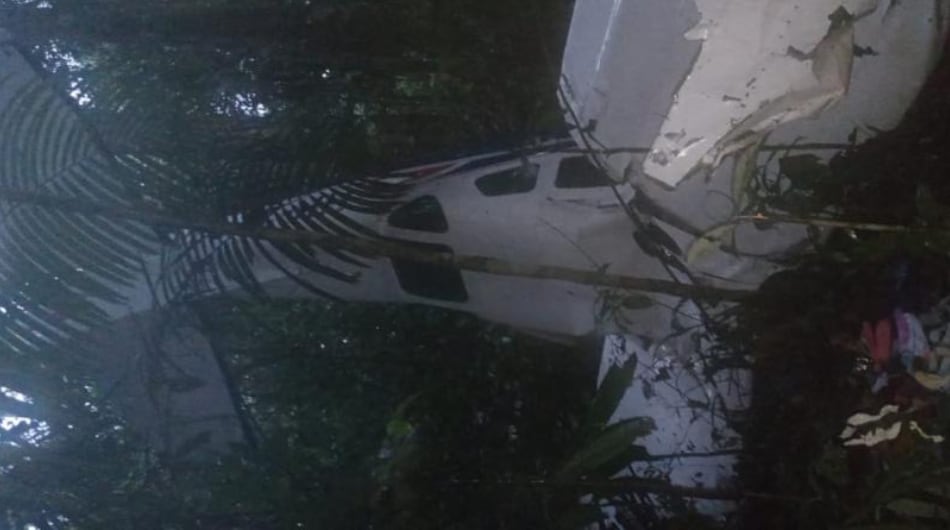 La avioneta apareció en Caquetá.