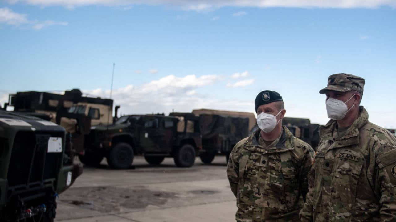 Uniformados estadounidenses llegaron a Eslovaquia para el simulacro planeado de la OTAN.